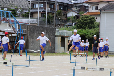 ハードル走③