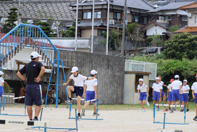 ハードル走④