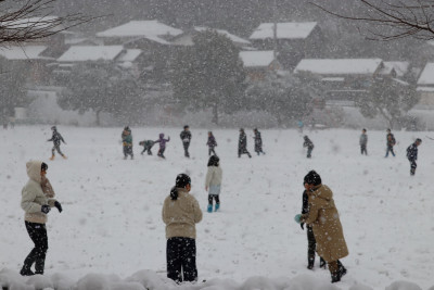 雪合戦②