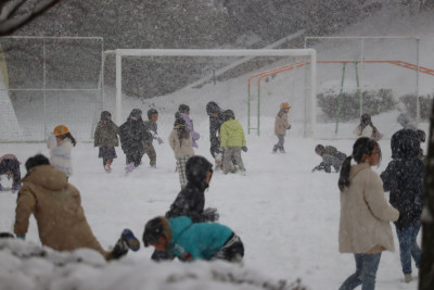 雪合戦③
