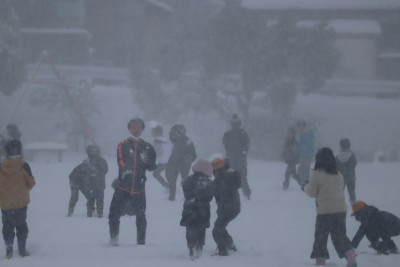 雪合戦⑦