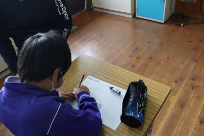 朝の勉強②