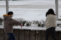 雪遊び①