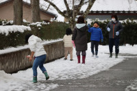雪遊び②